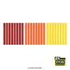 RYOBI 24 pz. stick di colla a grandezza naturale dai colori caldi Accessori 06V0D749