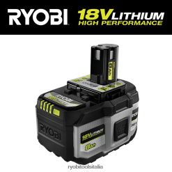 RYOBI Batteria al litio ad alte prestazioni 18v one+ 8ah batterie e caricabatterie 06V0D679