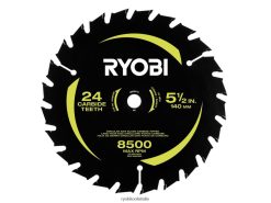 RYOBI Lama per sega per pavimenti con punta in carburo da 5-1/2 24 denti Accessori 06V0D722