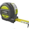 RYOBI Metro a nastro da 25 piedi utensili manuali e utensili elettronici 06V0D668