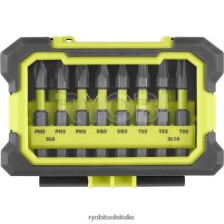 RYOBI Set di clip per cintura da 10 pezzi Accessori 06V0D824