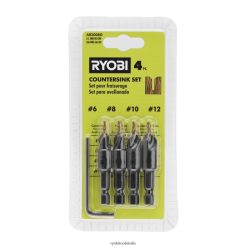 RYOBI Svasatori a gambo esagonale - confezione da 4 Accessori 06V0D836